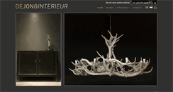 Desktop Screenshot of dejonginterieur.com